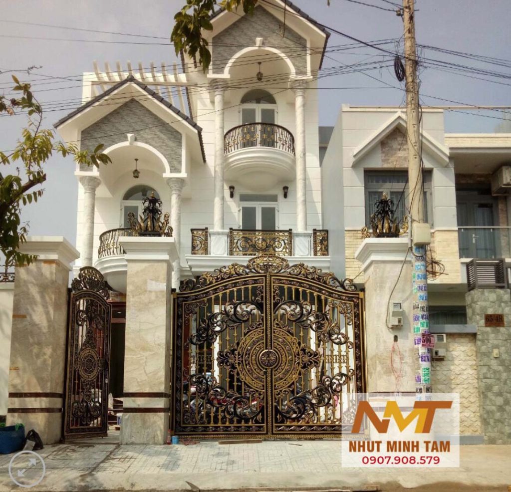 Mẫu Cổng Nhôm Đúc 7